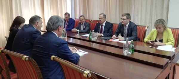 Сергеј Лавров и Милорад Додик Сергеј Лавров и Милорад Додик - Sputnik Србија