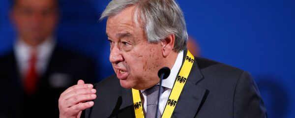 Генерални секретар УН Антонио Гутереш Генерални секретар УН Антонио Гутереш - Sputnik Србија