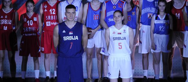Novi dresovi košarkaške reprezentacije - Sputnik Srbija