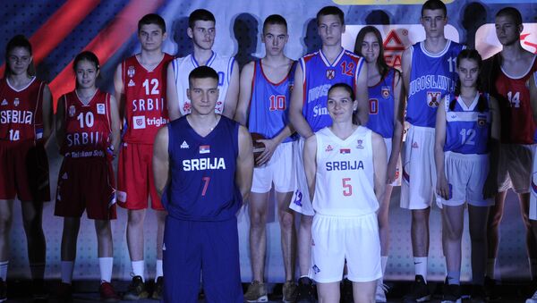 Novi dresovi košarkaške reprezentacije - Sputnik Srbija