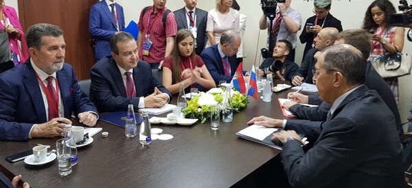 Сергеј Лавров и Ивица Дачић - Sputnik Србија