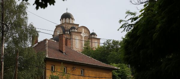 Црква Светог Димитрија у Косовској Митровици Црква Светог Димитрија у Косовској Митровици - Sputnik Србија
