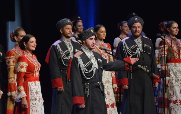 Kubanjski kozački hor je najstariji kozački ansambl u Rusiji - Sputnik Srbija