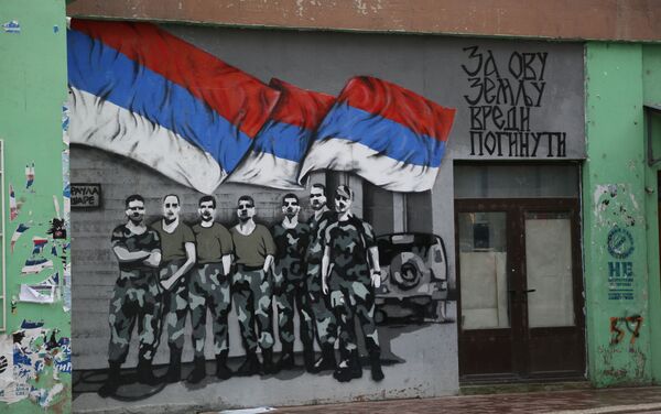 Murali - simboli današnje severne Kosovske Mitrovice - Sputnik Srbija