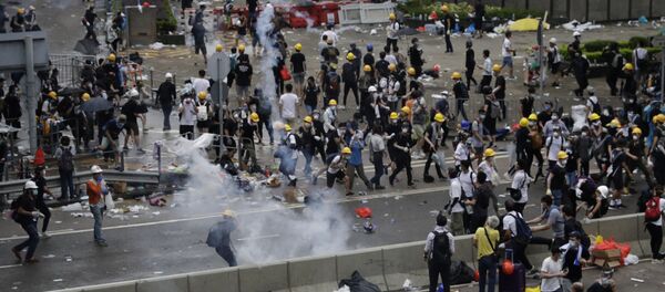 Protest u Hongkongu - Sputnik Srbija