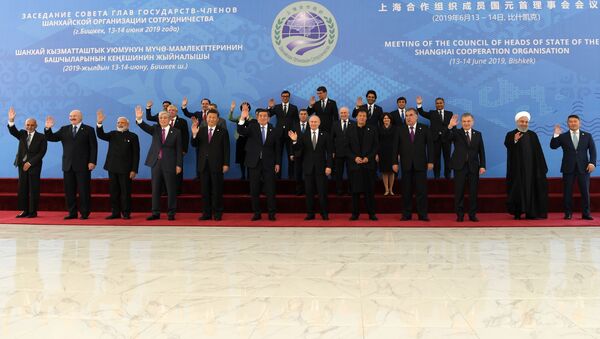 Lideri zemalja ŠOS-a na samitu u Biškeku - Sputnik Srbija