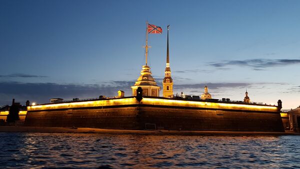 Sankt Peterburg noću - Sputnik Srbija
