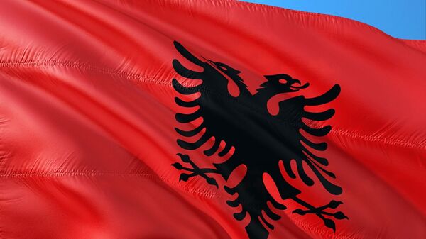 Zastava Albanije - Sputnik Srbija