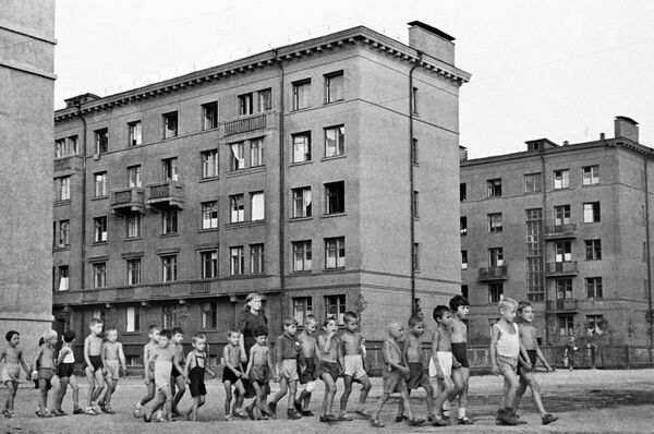 Деца на улицама Москве, 23. јун 1941. - Sputnik Србија