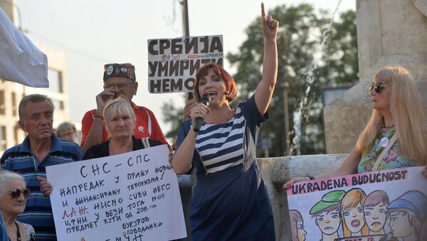 Protest 1 od 5 miliona - Sputnik Srbija