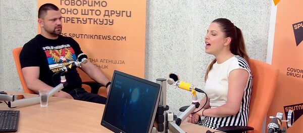 Srbski pravoslavni pojci u studiju Sputnjika - Sputnik Srbija