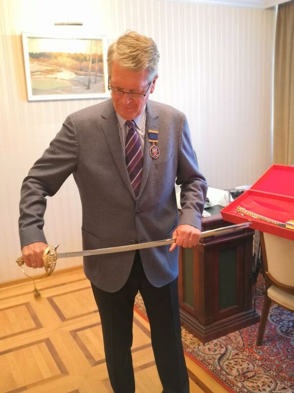 Srpska oficirska sablja za Čepurina - Sputnik Srbija