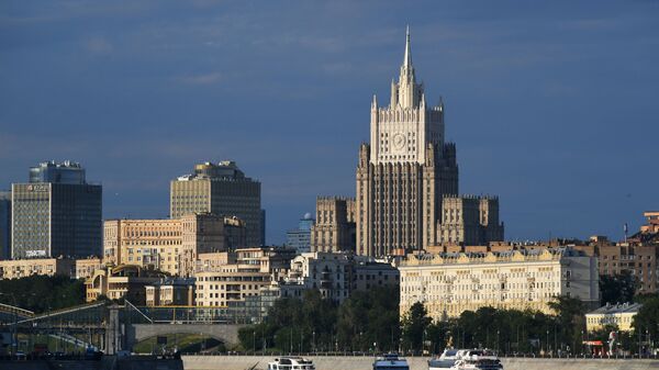 Зграда Министарства спољних послова Русије у Москви - Sputnik Србија