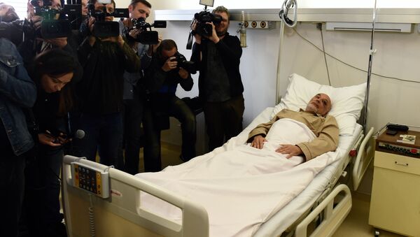Državljanin Rusije i član misije UN (Unmik) koji je ranjen na Kosovu Mihail Krasnoščekov leži na odeljenju VMA u Beogradu - Sputnik Srbija