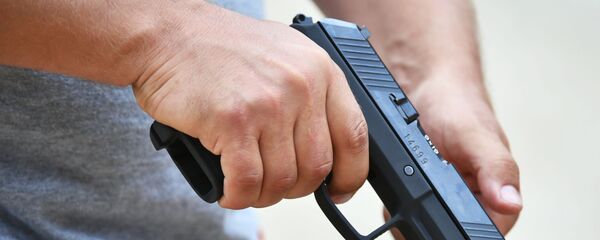 Demonstracija pištolja Udav - Sputnik Srbija