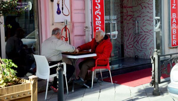 Turske prodavnice, kafići i restorani u prestonici Adžarije - Sputnik Srbija