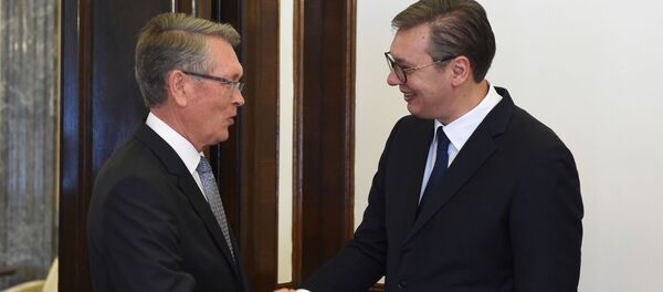 Александар Вучић и Александар Чепурин - Sputnik Србија