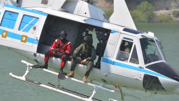 Спасилачки хеликоптер на вежб Србија 2019 - Sputnik Србија