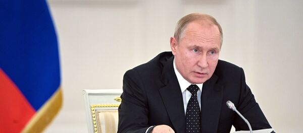 Председник Русије Владимир Путин Председник Русије Владимир Путин - Sputnik Србија