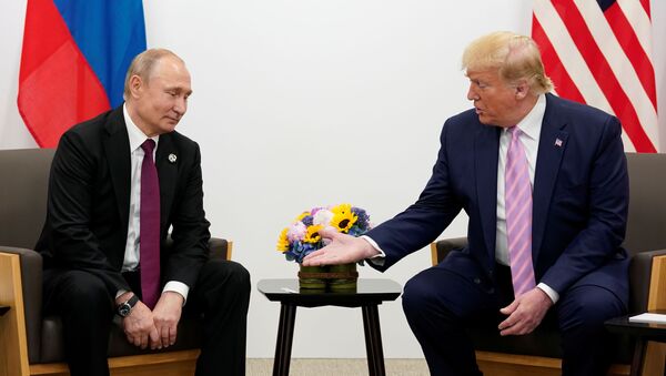 Владимир Путин и Доналд Трамп - Sputnik Србија