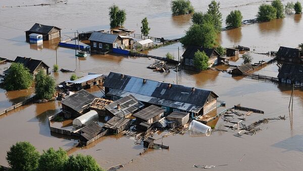 Poplava u Irkutskoj oblasti Rusije - Sputnik Srbija