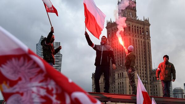 Марш у част Дана независности у Варшави - Sputnik Србија