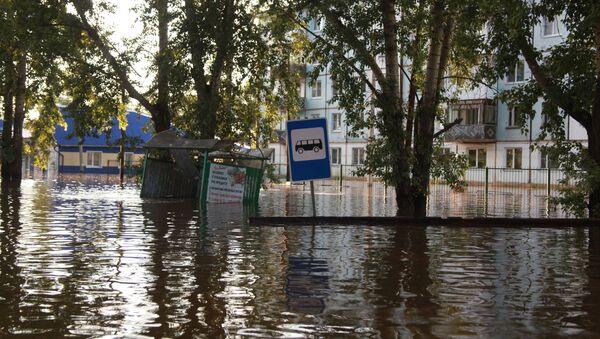 Поплављене улице у Иркутској области - Sputnik Србија