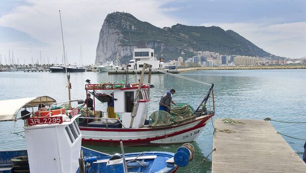 Чамци и бродови укотвљени у луку у Гибралтару - Sputnik Србија