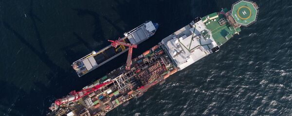 Polaganje cevi za gasovod Severni tok 2  - Sputnik Srbija