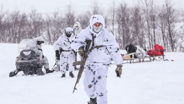 Ruski vojnici na vežbi u Murmanskoj oblasti - Sputnik Srbija