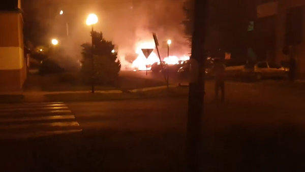 Пожари у центру Ковина - Sputnik Србија
