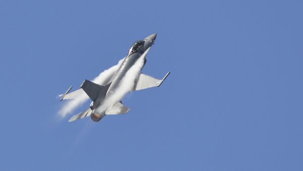 Lovac F-16 na aeromitingu na Tajvanu - Sputnik Srbija