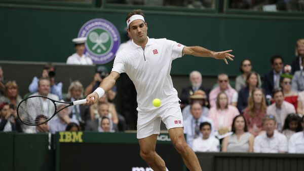 Rodžer Federer u finalu Vimbldona - Sputnik Srbija