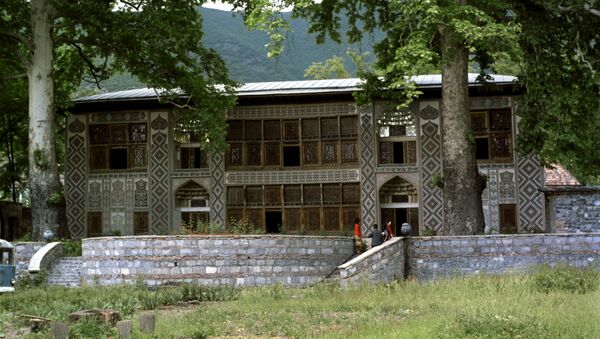 Kanova palata u drevnom gradu Šaki, Azerbejdžan - Sputnik Srbija