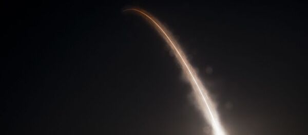 Лансирање америчке интерконтиненталне балистичке ракете Минутмен III са војне базе у Калифорнији - Sputnik Србија