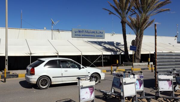 Međunarodni aerodrom Mitiga u glavnom gradu Libije Tripoliju - Sputnik Srbija