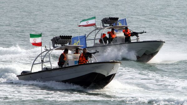 Vojni čamci Korpusa čuvara islamske revolucije  - Sputnik Srbija