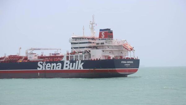 Британски танкер Стена имперо у луци Бандер Абаса у Ирану - Sputnik Србија