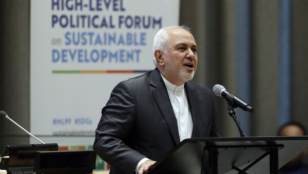 Iranski ministar spoljnih poslova Muhamed Džavad Zarif  - Sputnik Srbija