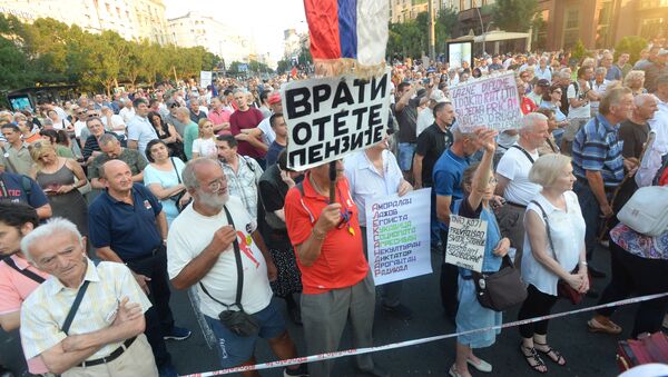 Protest Jedan od pet miliona - Sputnik Srbija