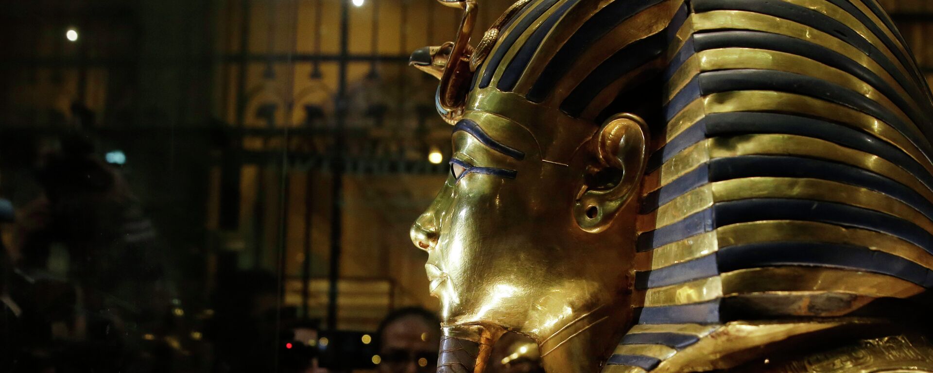 Златна маска краља Тутанкамона у Египатском музеју у Каиру - Sputnik Србија, 1920, 11.09.2021