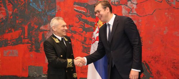 Aleksandar Bocan-Harčenko i Aleksandar Vučić - Sputnik Srbija