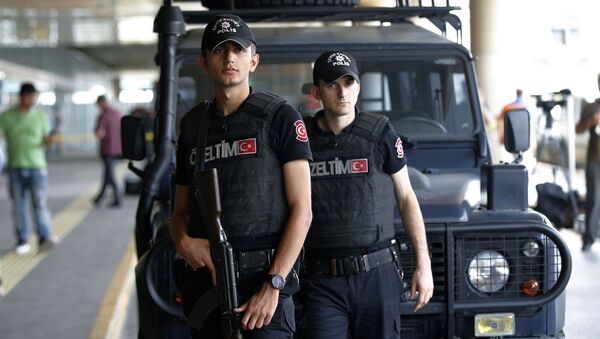 Припадници турске полиције - Sputnik Србија