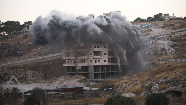 Израелска војска уништава палестинске куће  - Sputnik Србија