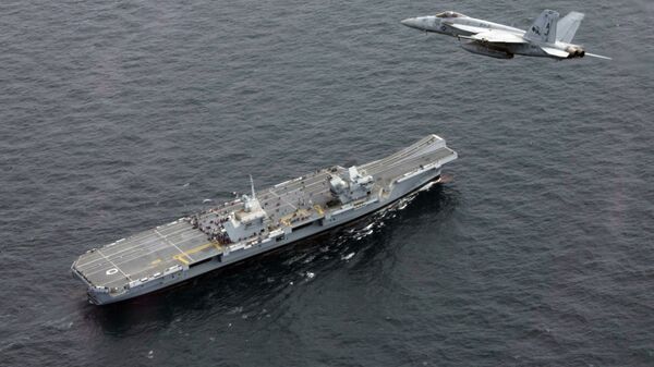Носач авиона HMS Queen Elizabeth - Sputnik Србија