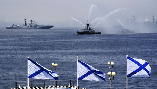 Парада Ратне морнарице Русије у Владивостоку - Sputnik Србија