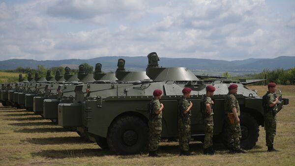 Ruski oklopni transporteri BRDM-2 - Sputnik Srbija