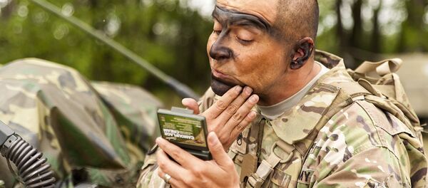 Амерички војник на вежбу Мађарској - Sputnik Србија