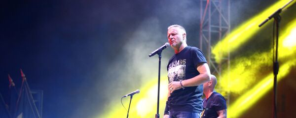 Marko Perković Tompson na splitskoj Rivi - Sputnik Srbija