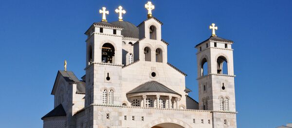 Arhitekta Predrag Ristić - Saborna crkva Hristovog Vaskrsenja, Podgorica, Crna Gora, 2013. - Sputnik Srbija